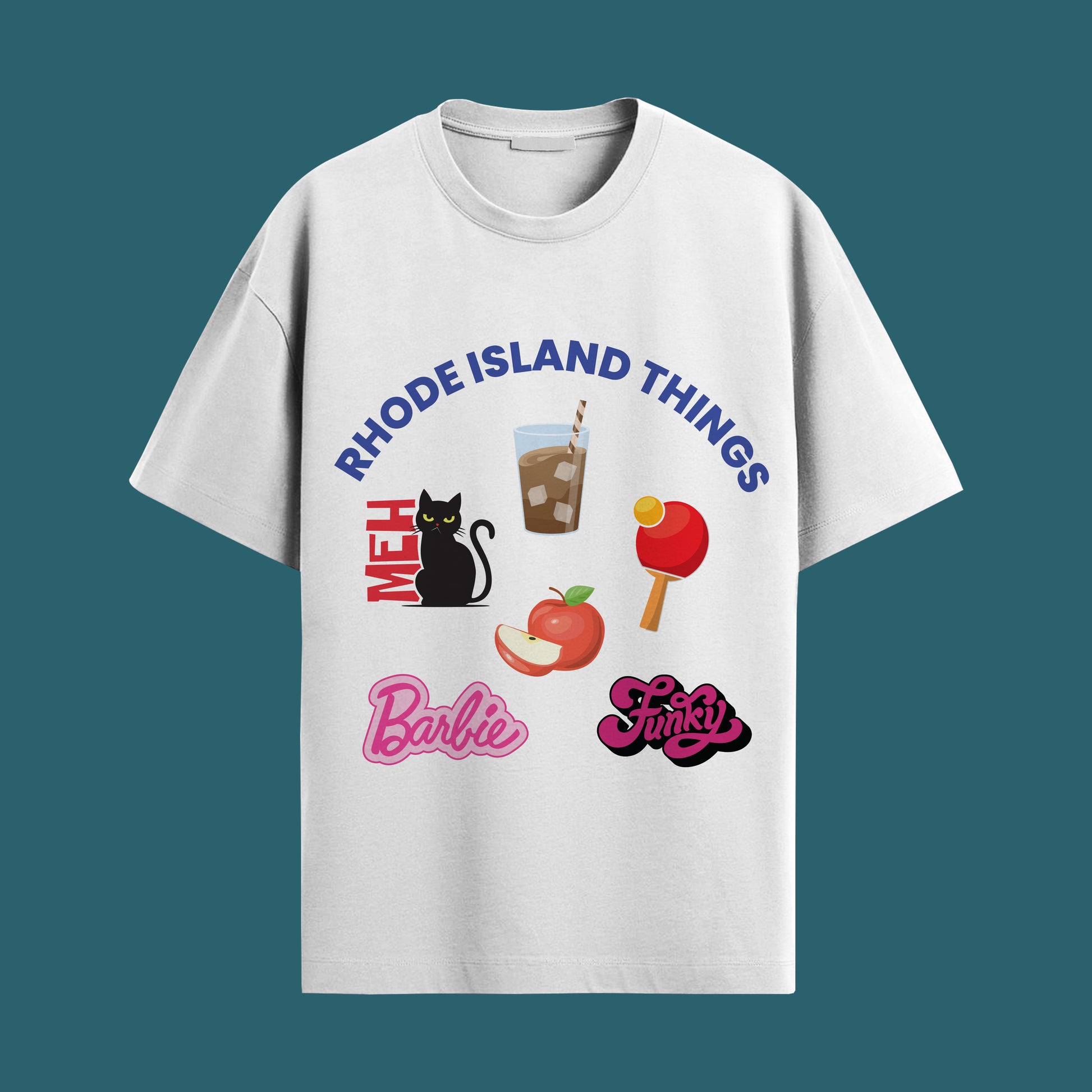Rhode Island Oversized Unisex Tshirt