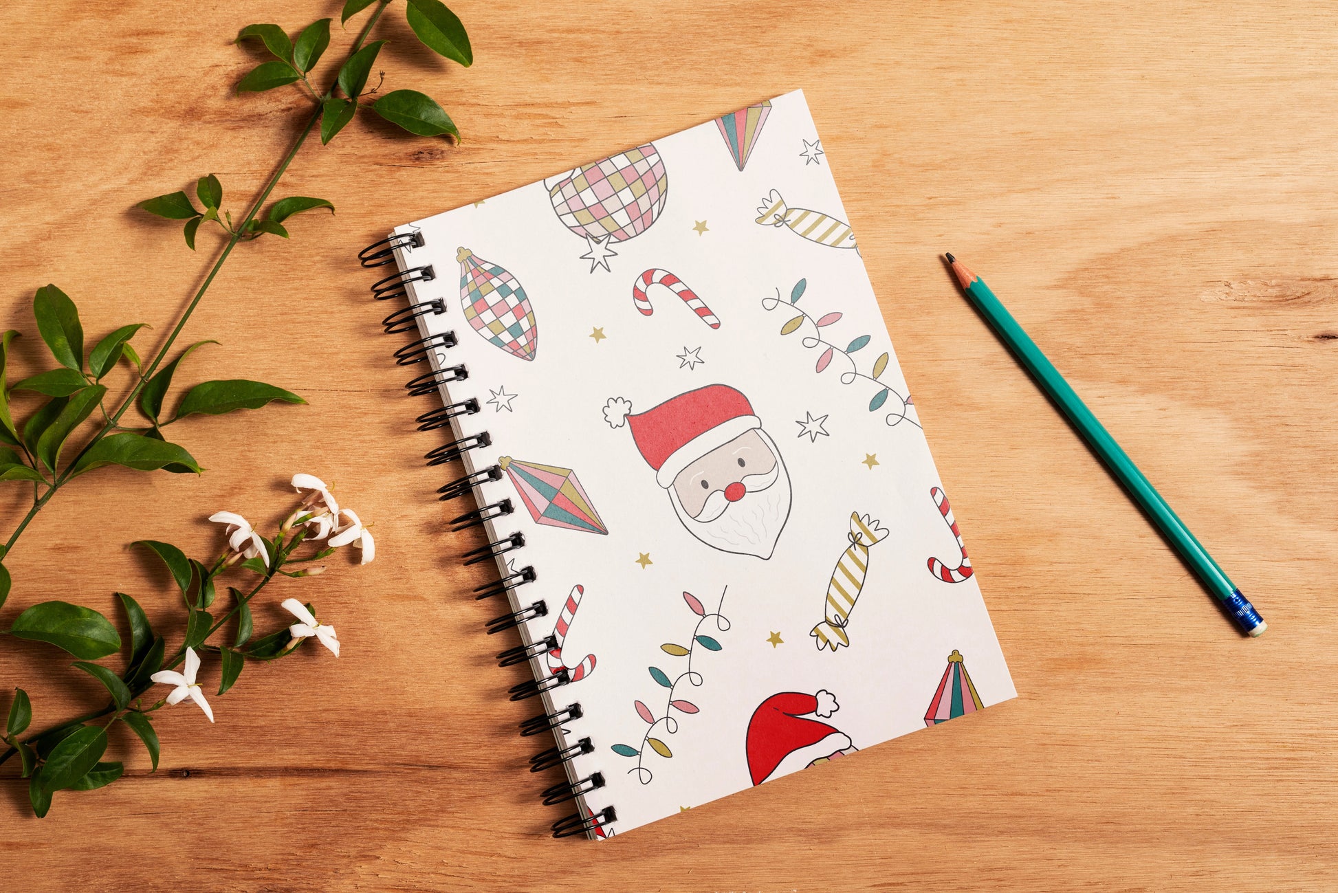 Scarlet Spiral Notebook