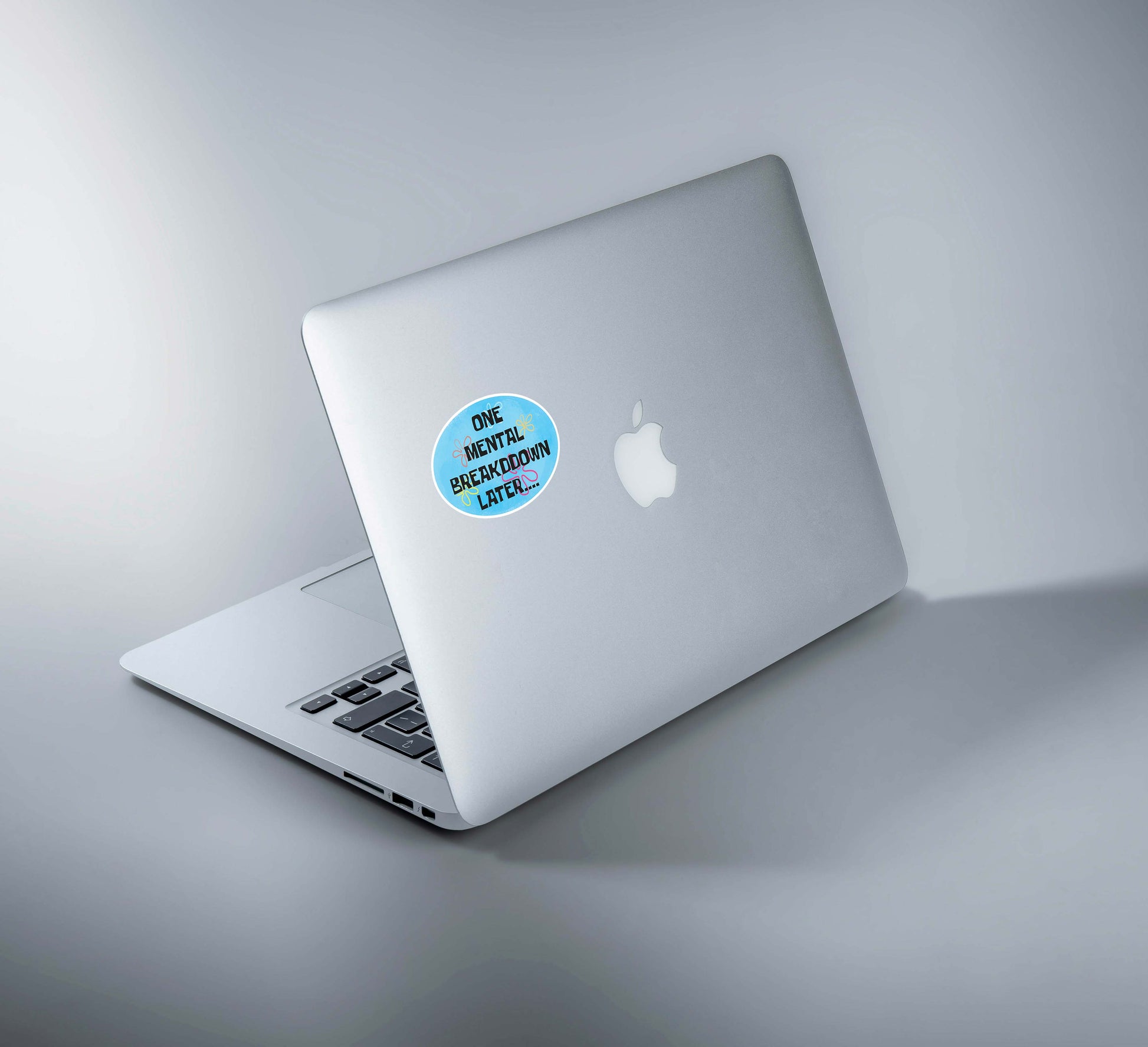 Mental Breakdown Laptop Sticker- Set Of 4