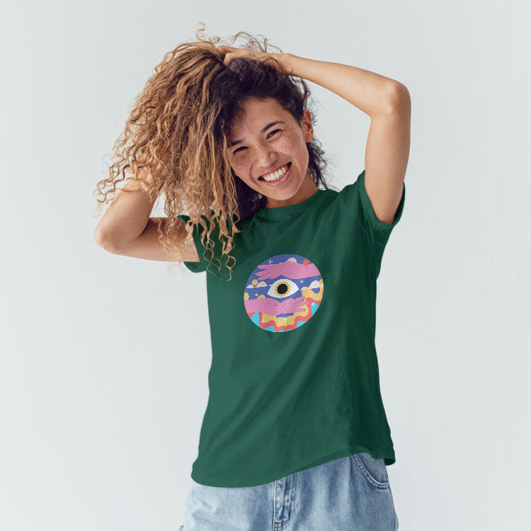 Psychedelic Sketches Women's Tshirt
