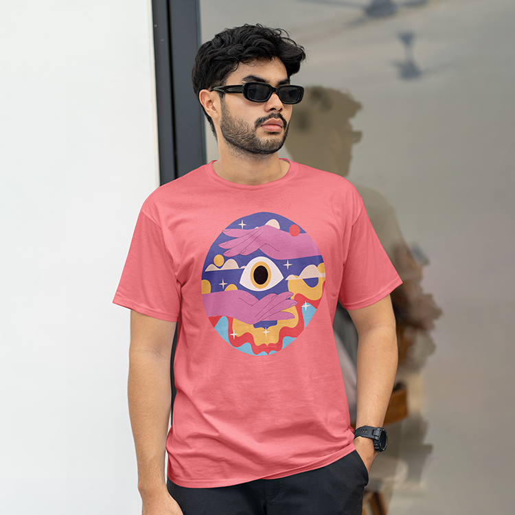 Psychedelic Sketches Men's Classic Tshirt