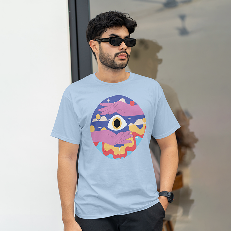 Psychedelic Sketches Men's Classic Tshirt