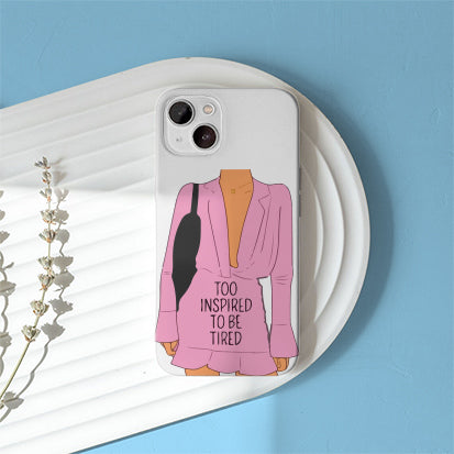Too Inspired To Be Tired Stylish Case