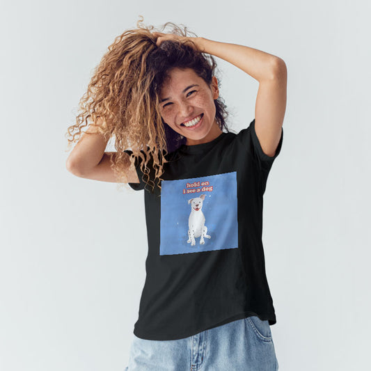 Pawsitively Artful Women's Tshirt