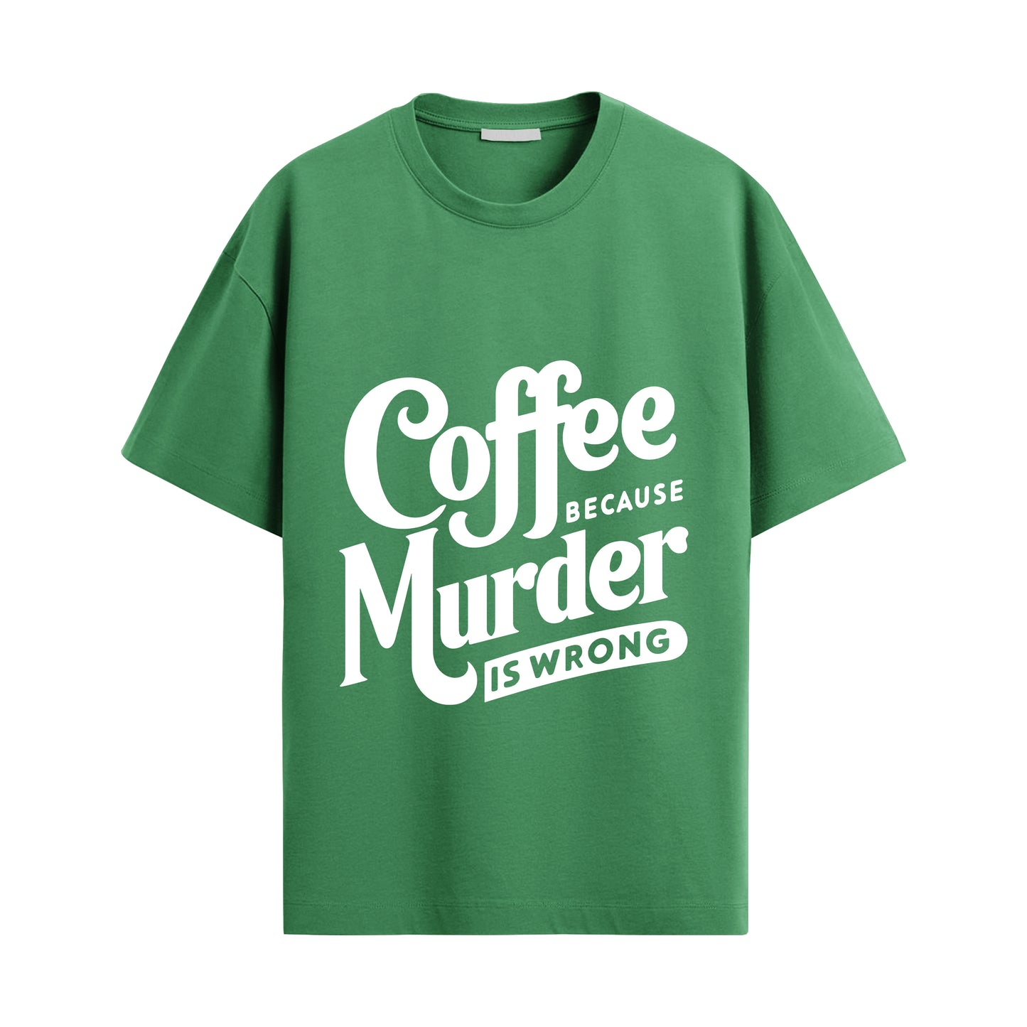 coffee oversized unisex tshirt