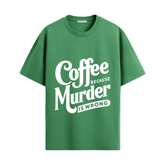 Coffee Oversized Unisex Tshirt