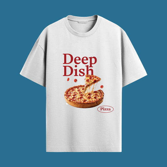 Deep Dish Oversized Unisex Tshirt