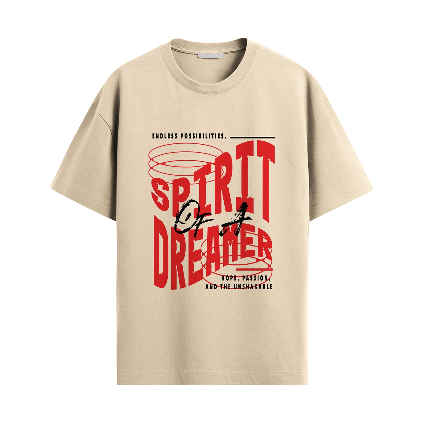 spirit dreamer oversized unisex tshirt