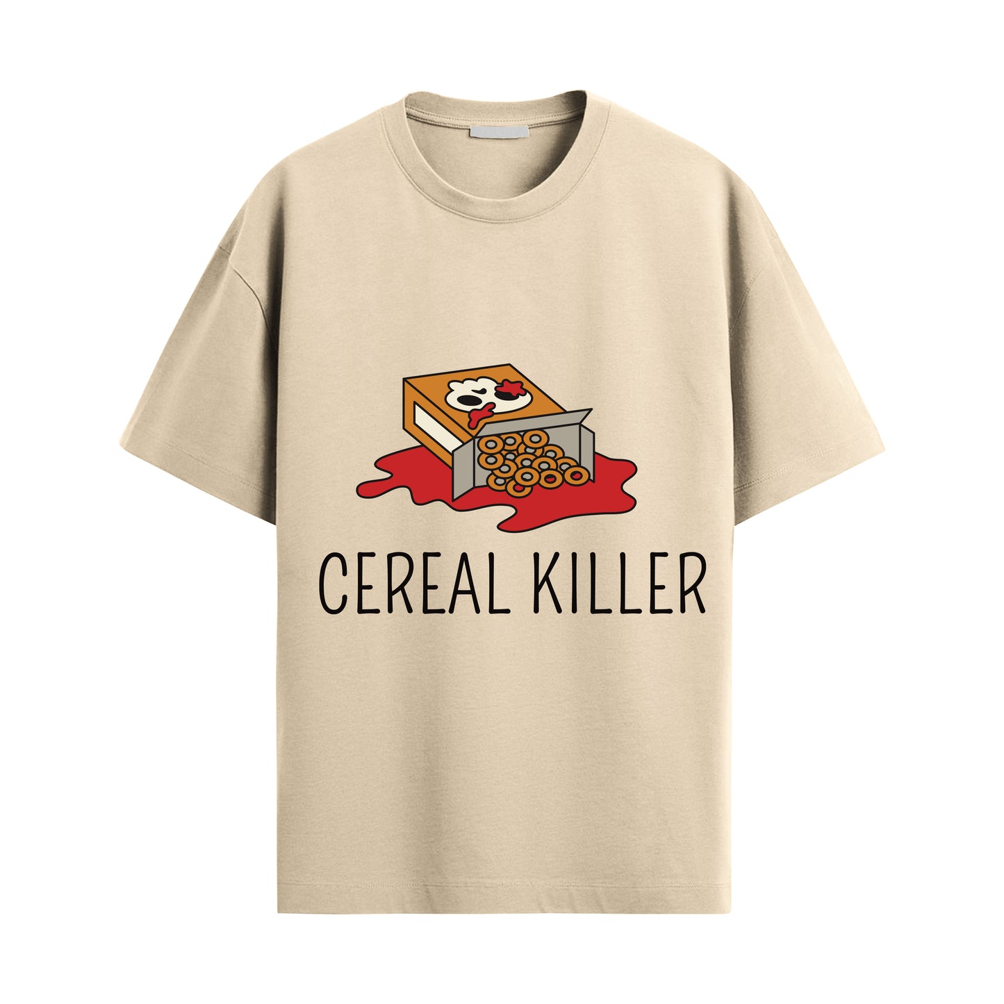 cereal killer oversized unisex tshirt
