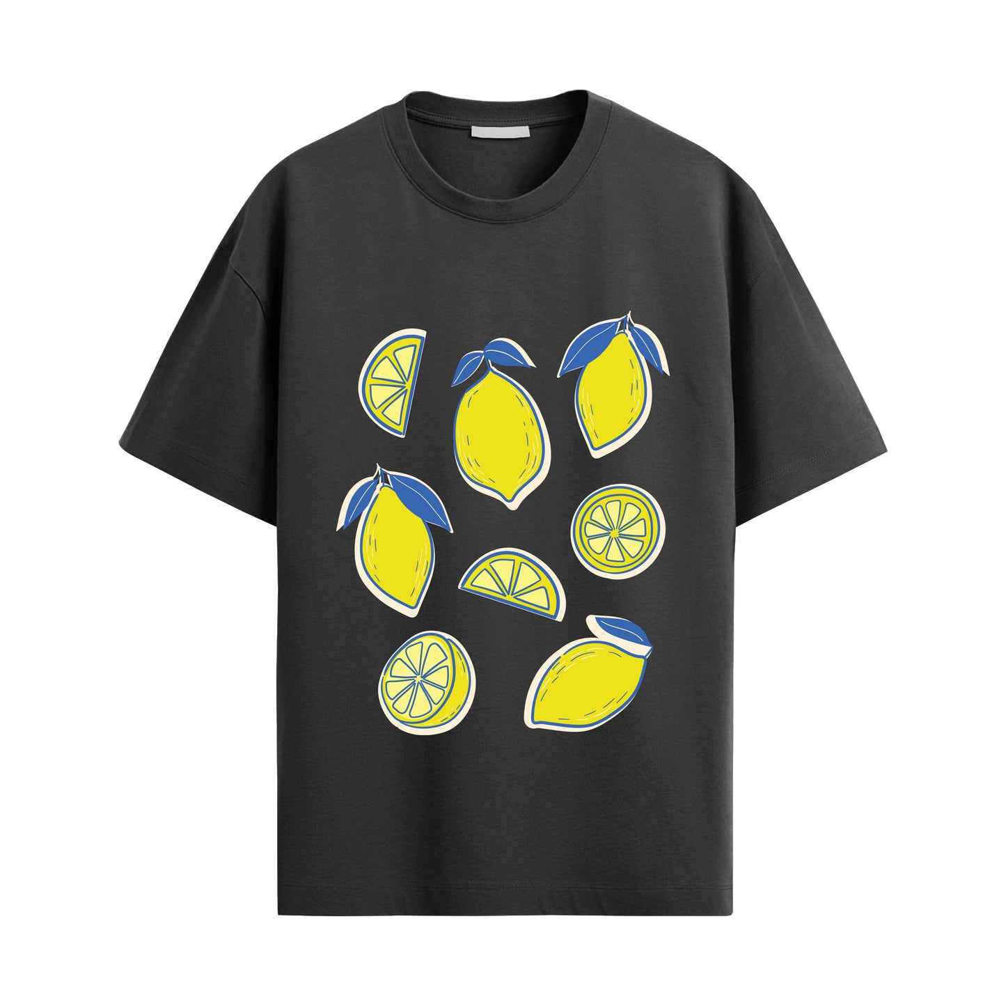 lemon oversized unisex tshirt