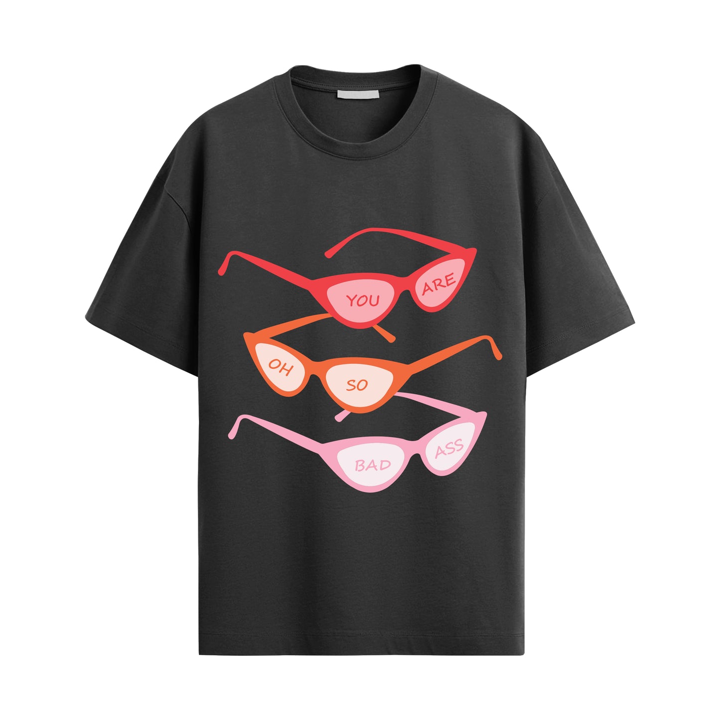 badass oversized unisex tshirt - femmefusion