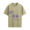Beach View Oversized Unisex Tshirt