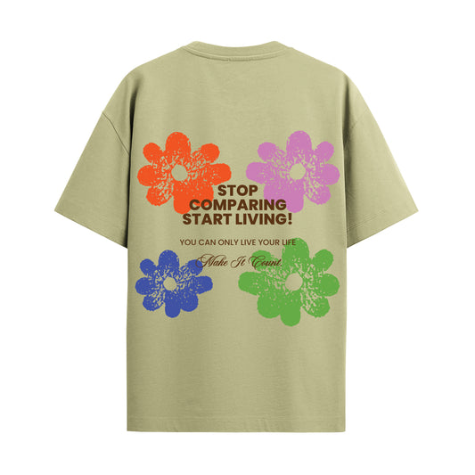 Comparision Oversized Unisex Tshirt