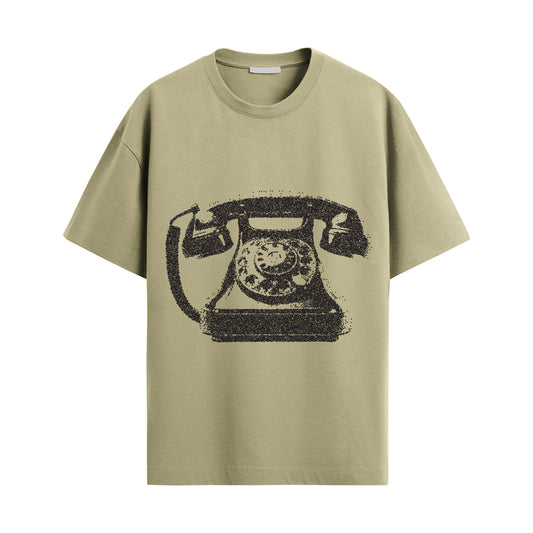Telephone Oversized Unisex Tshirt