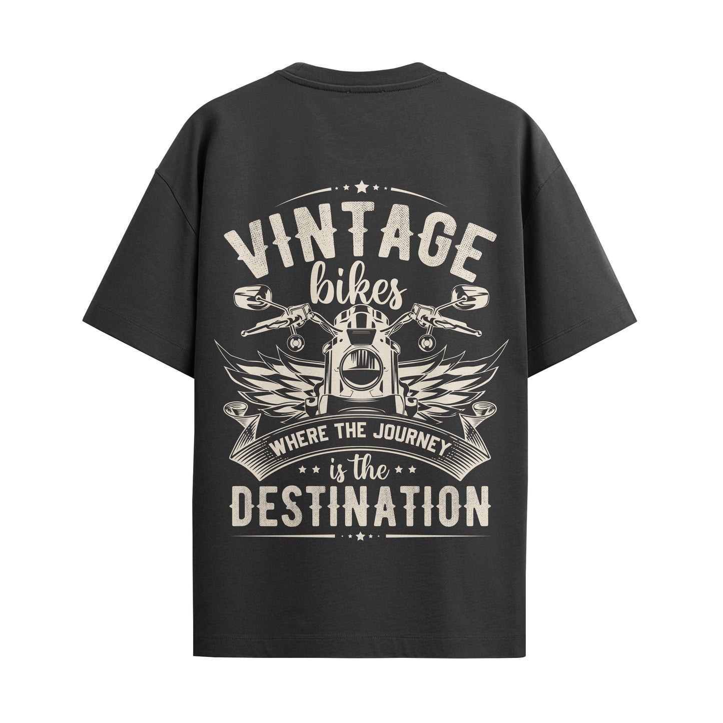 vintage bikes oversized unisex tshirt