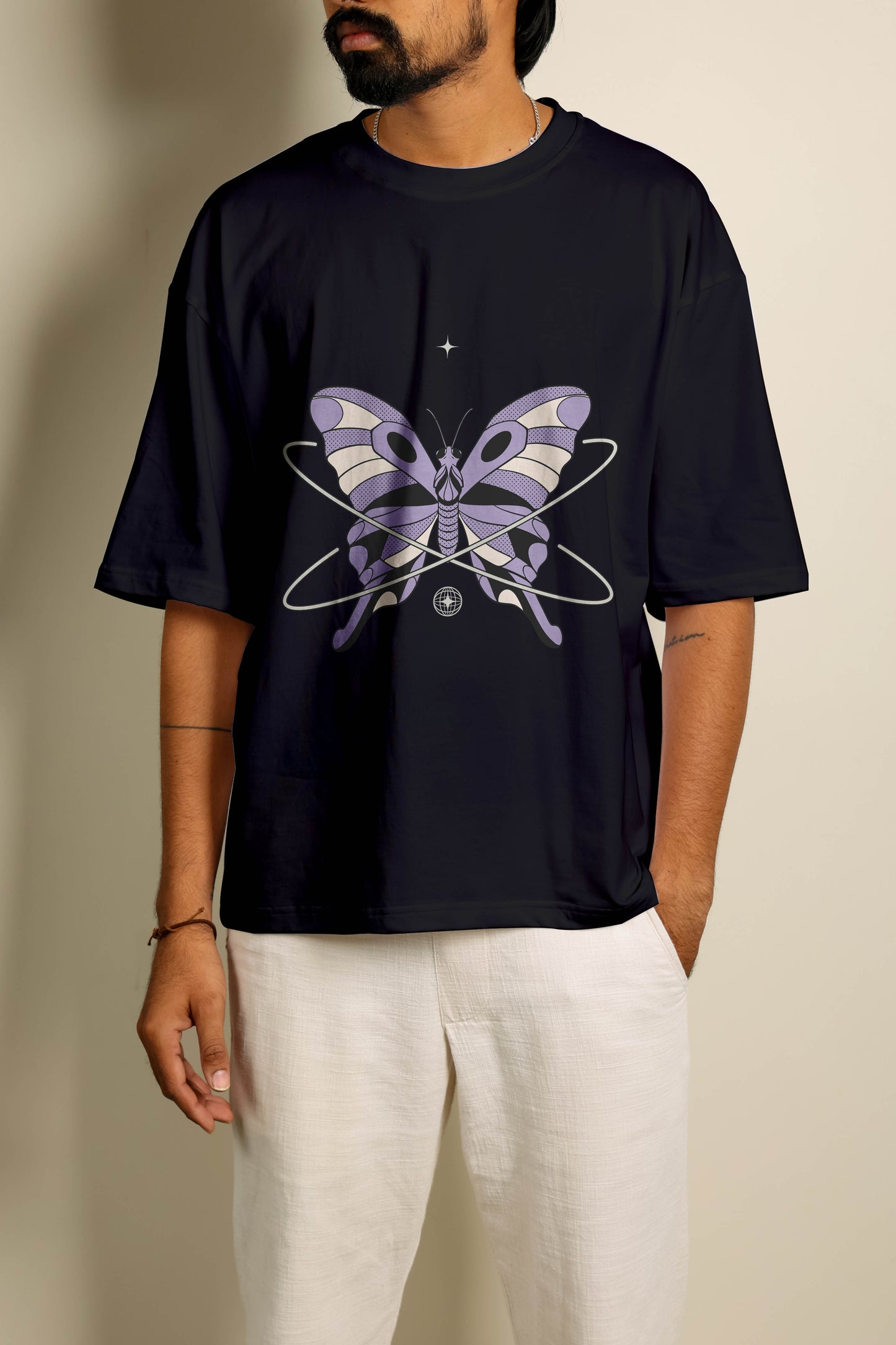 lilac buzz oversized unisex tshirt