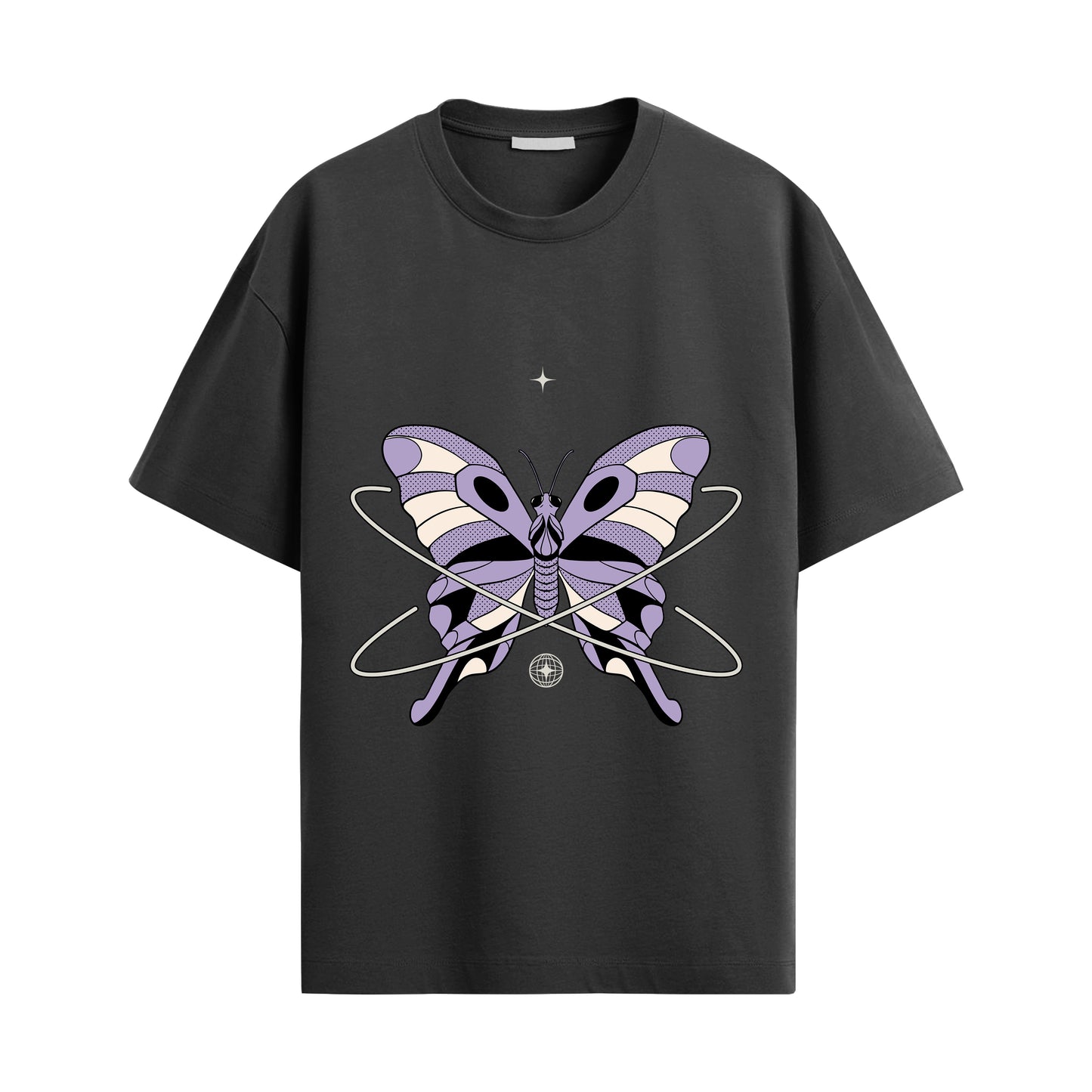 lilac buzz oversized unisex tshirt