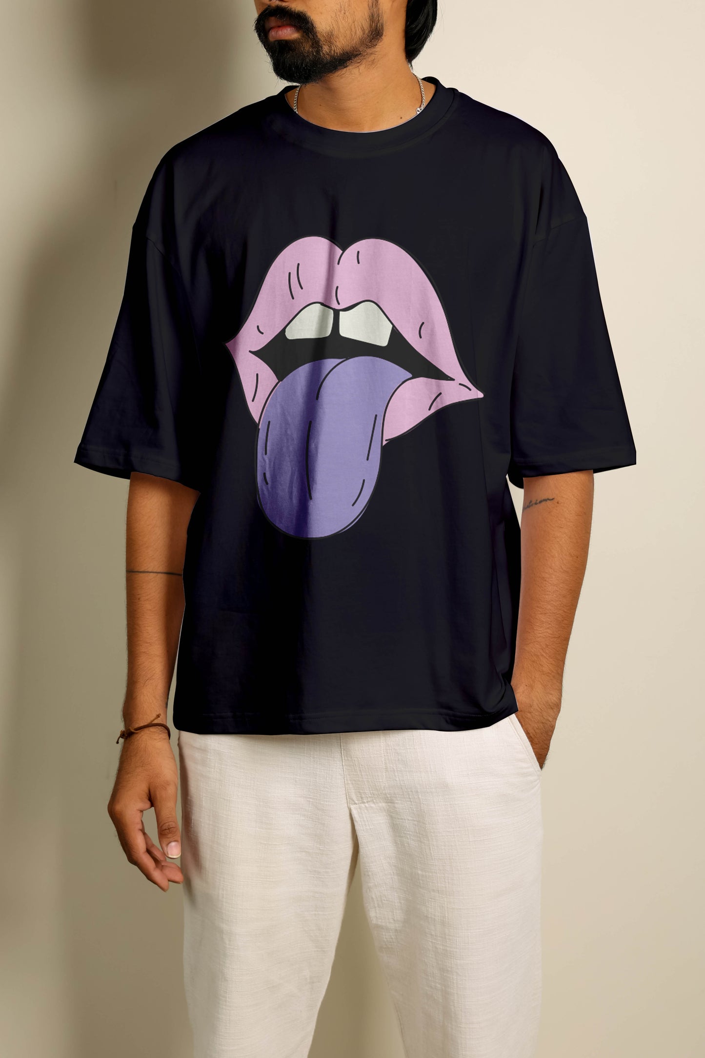 purple haze oversized unisex tshirt