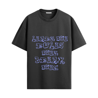 Break Rules Oversized Unisex Tshirt