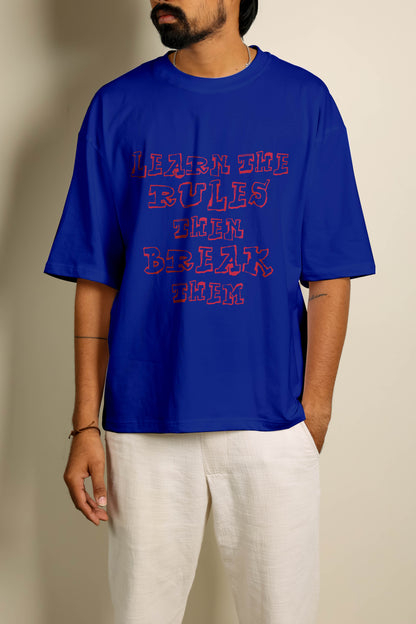 Break Rules Oversized Unisex Tshirt