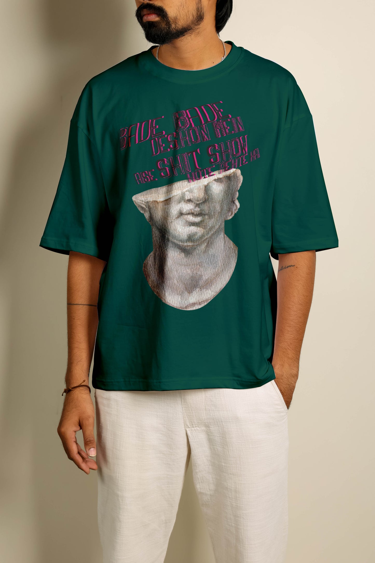 shit show oversized unisex tshirt