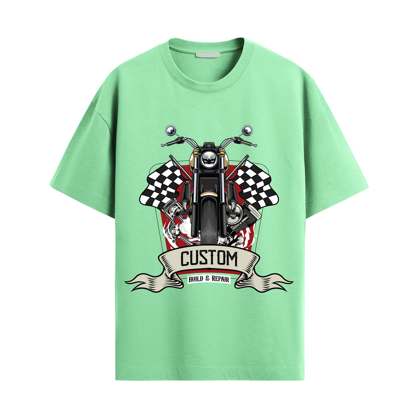 build & repair oversized unisex tshirt