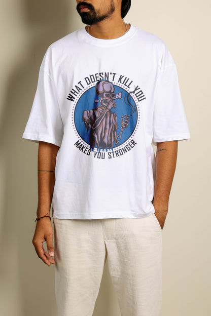 Makes You Stronger Oversized Unisex Tshirt