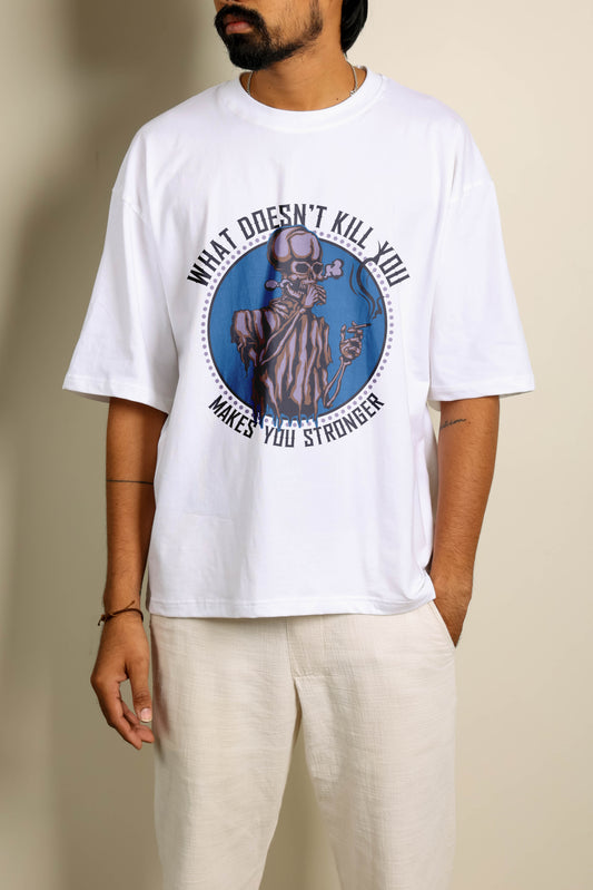 Makes You Stronger Oversized Unisex Tshirt