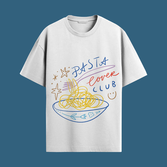 Pasta Lover Oversized Unisex Tshirt