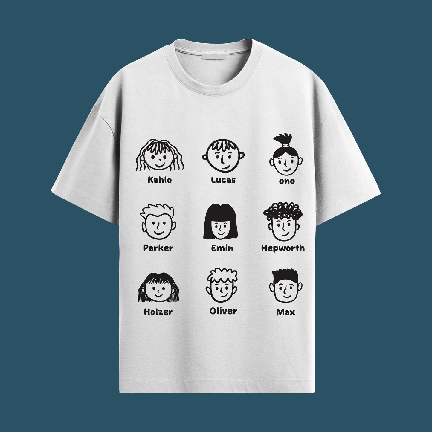 kiddos oversized unisex tshirt