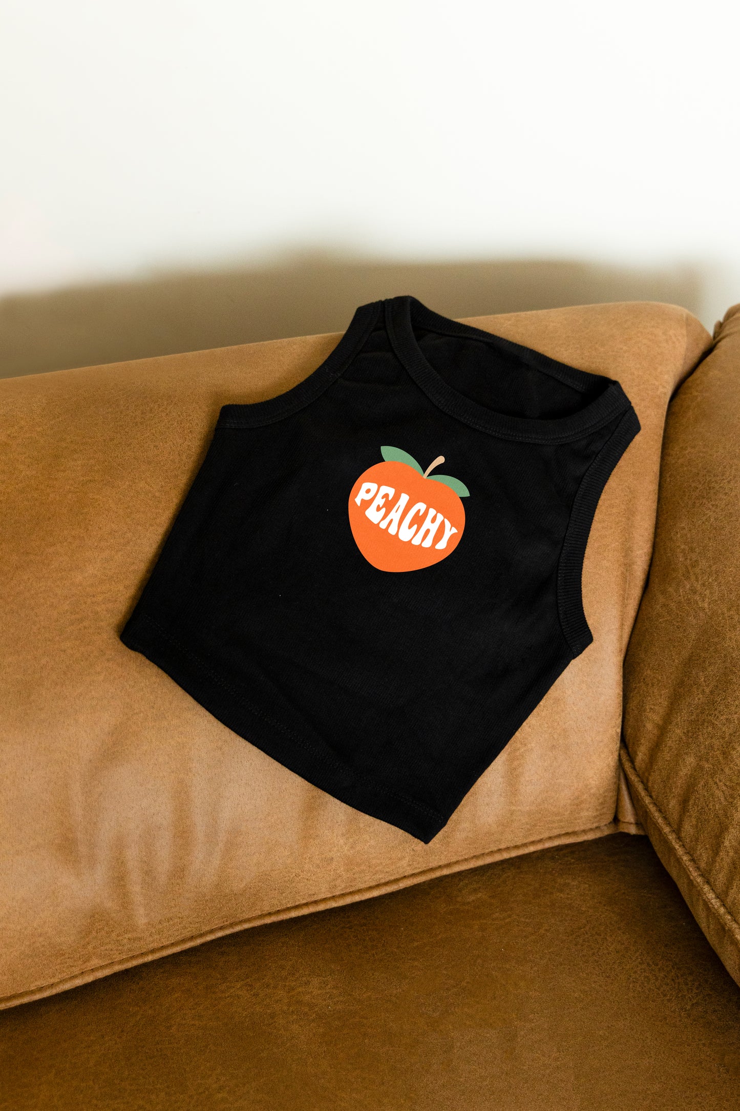 peachy tank top