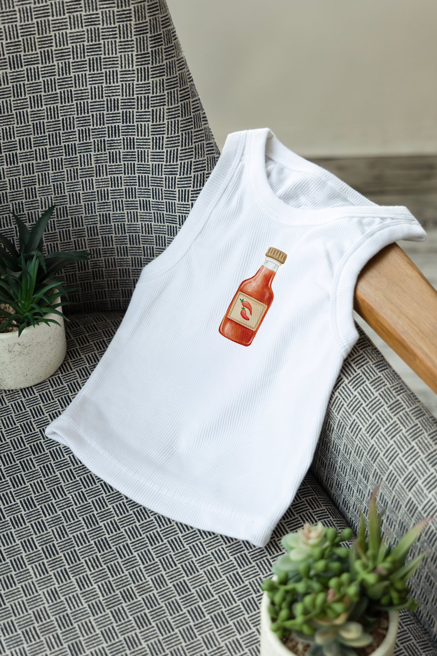 chilli oil tank top