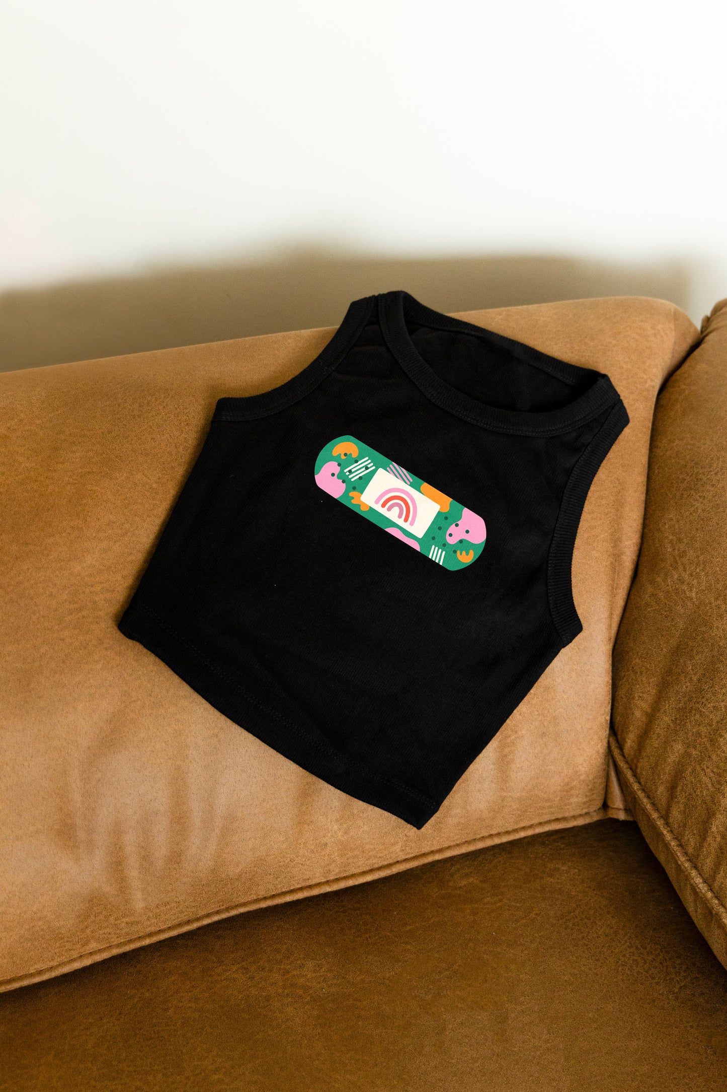 colorful aid tank top