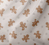 Gingerbread Organza Fabric