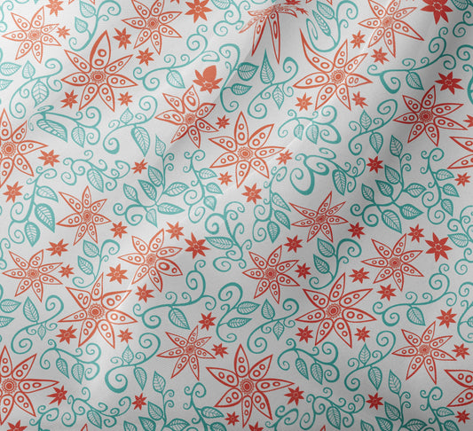 Wreath Organza Fabric