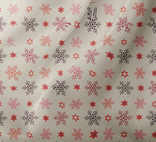 Crimson Organza Fabric