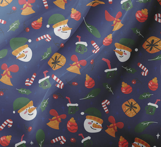 Wintertide Organza Fabric