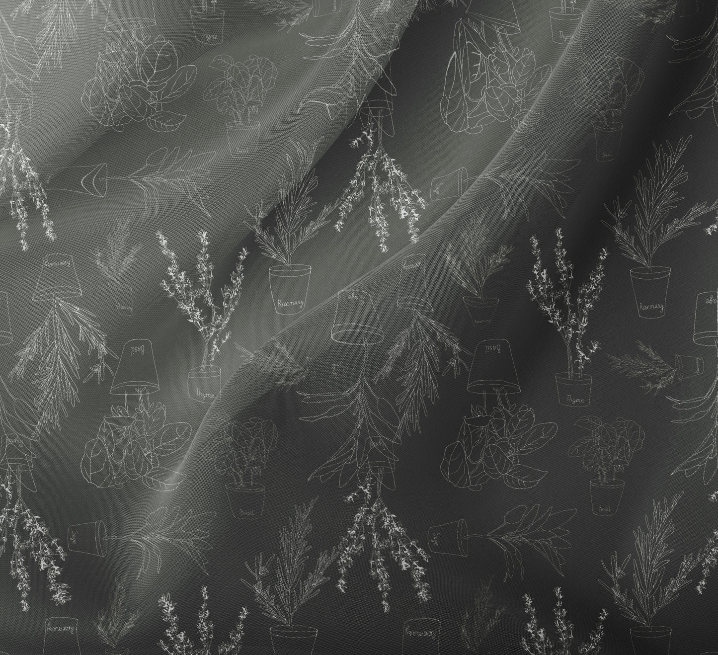 evergreen organza fabric