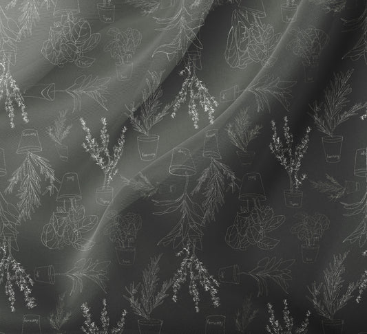 Evergreen Organza Fabric