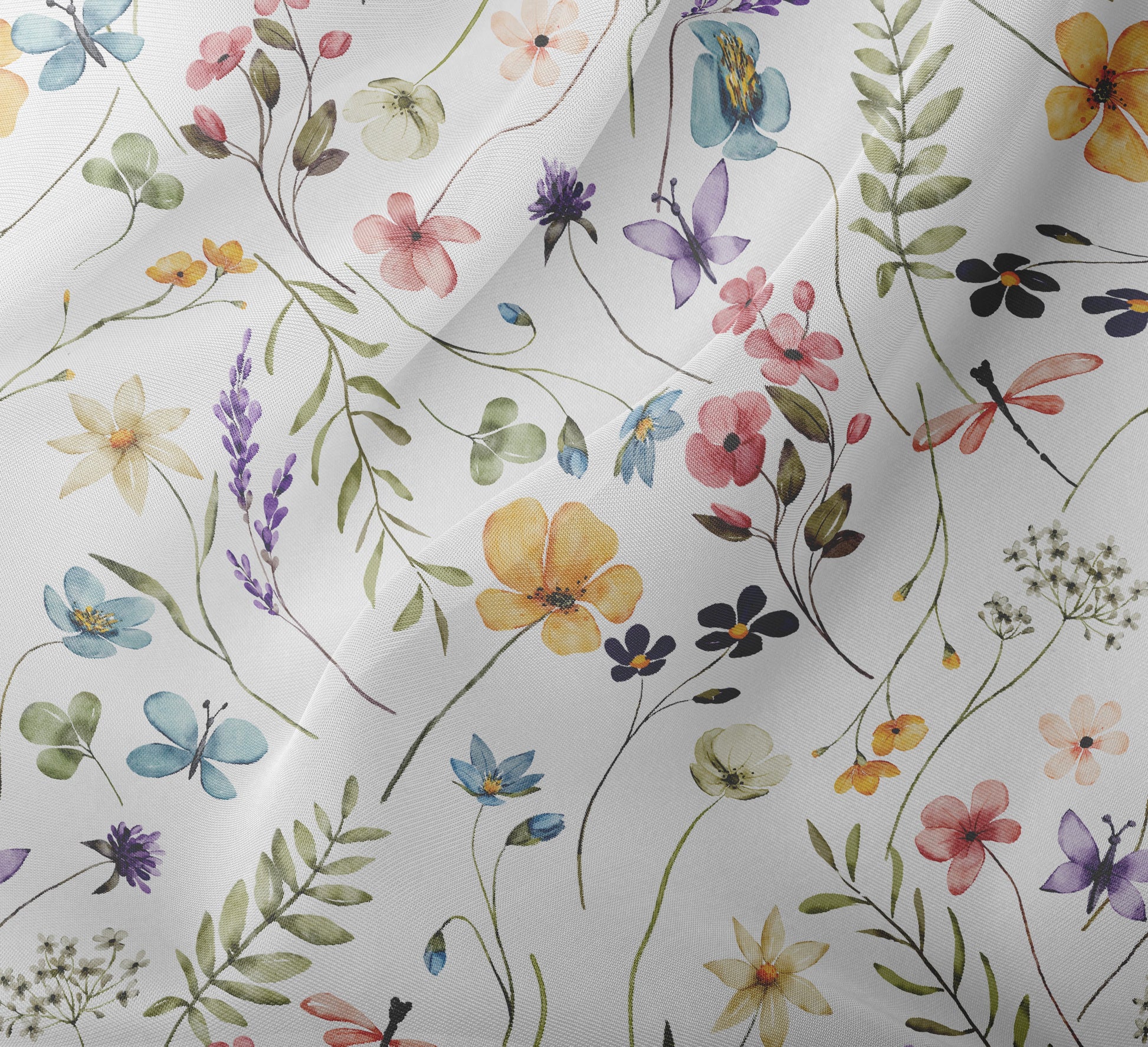 Fern Organza Fabric