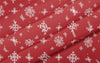 Snowflake Voil Sheer fabric