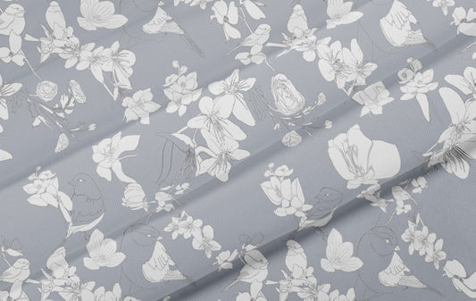 Bramble Voil Sheer fabric