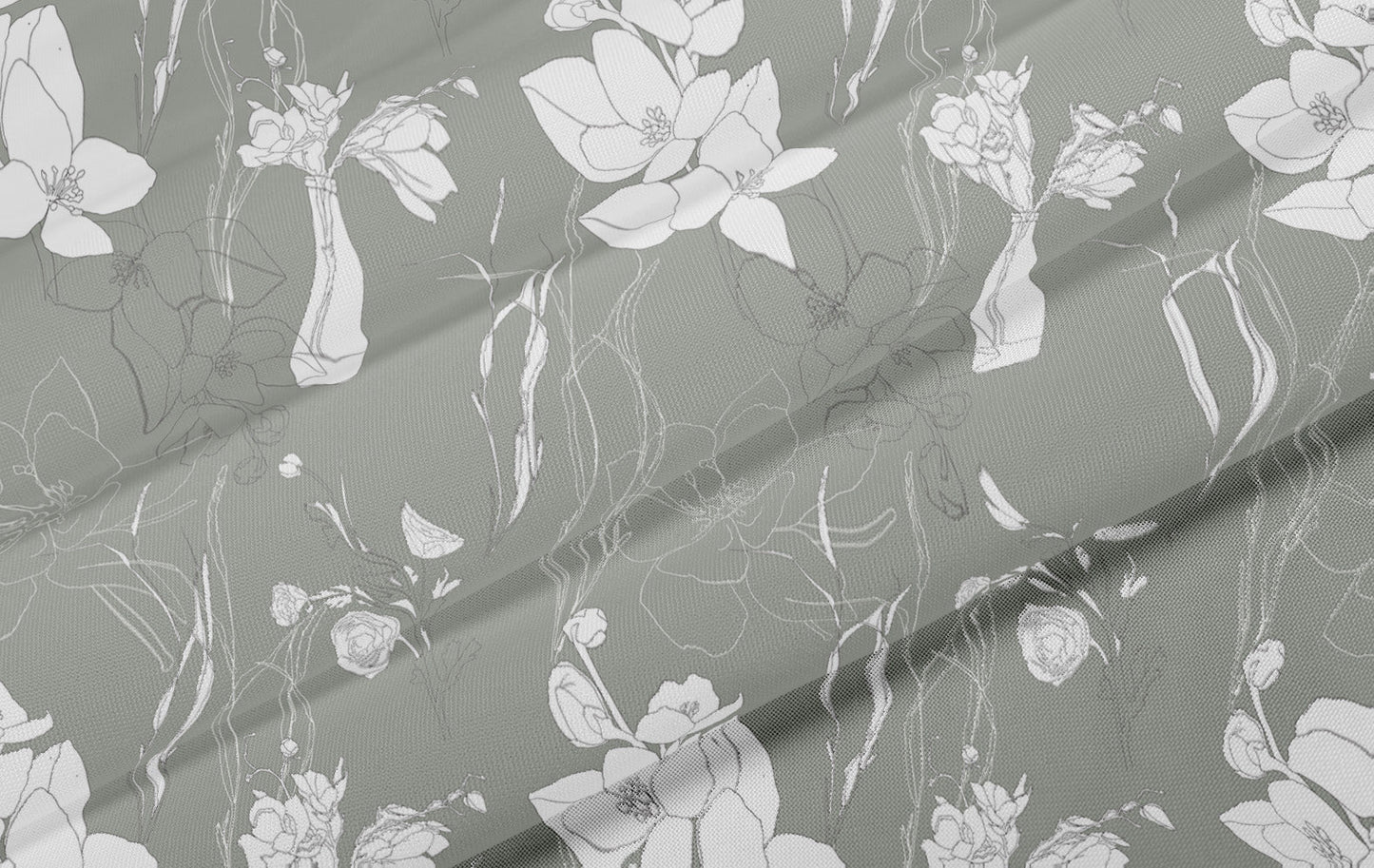 verdure voil sheer fabric