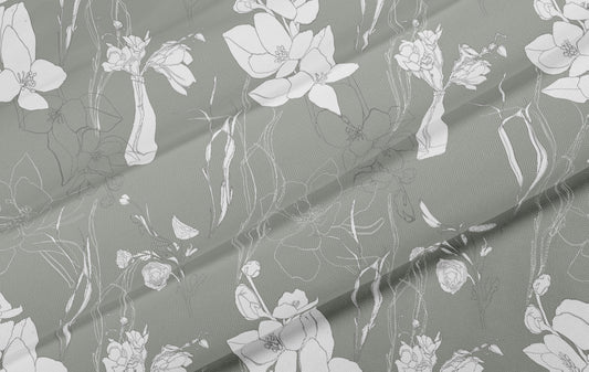 Verdure Voil Sheer fabric