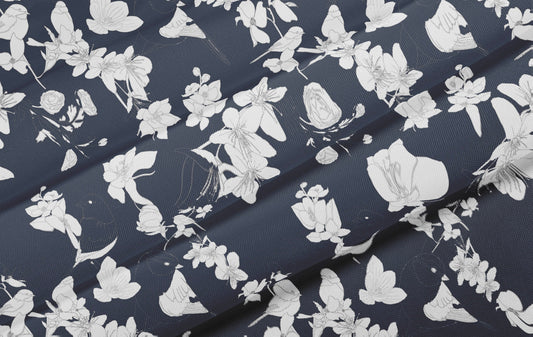 Sapling Voil Sheer fabric