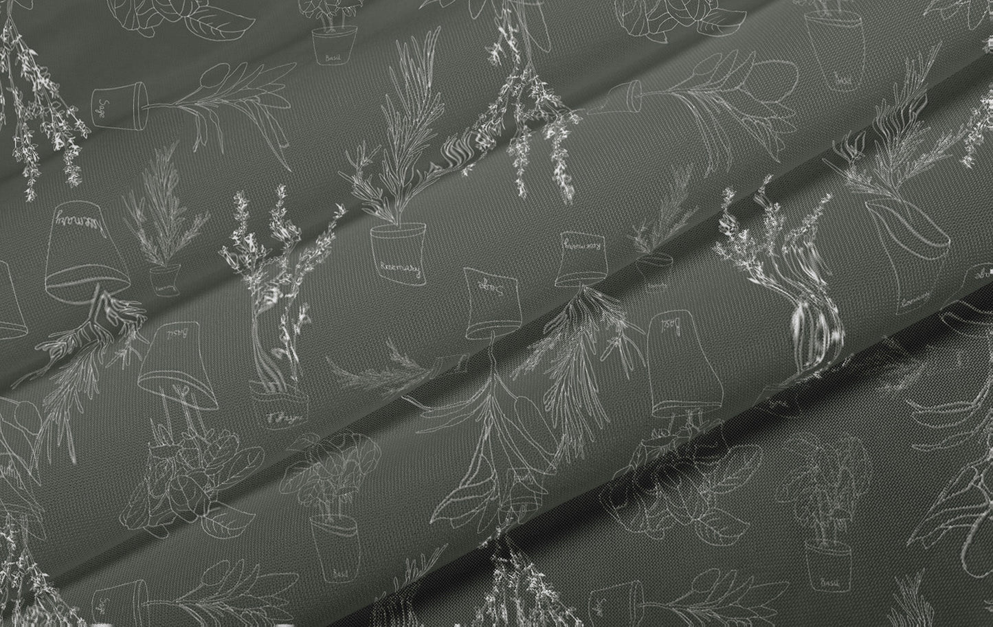 evergreen voil sheer fabric
