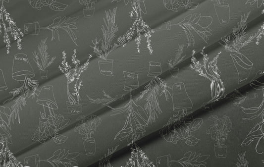 Evergreen Voil Sheer fabric