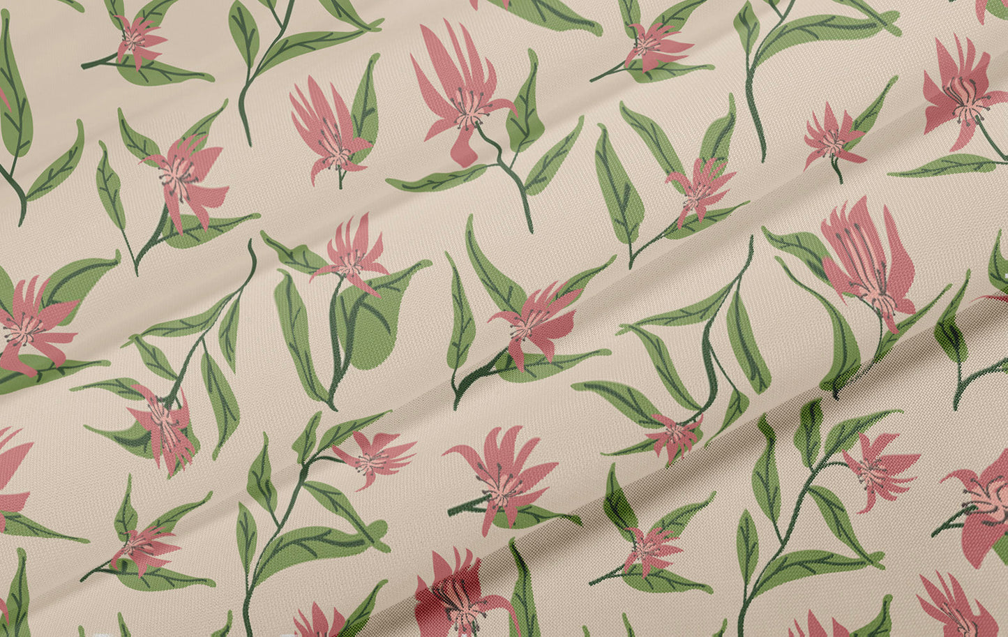 zinnia voil sheer fabric