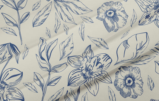 Thistle Voil Sheer fabric