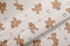 Gingerbread Breeze Sheer Fabric